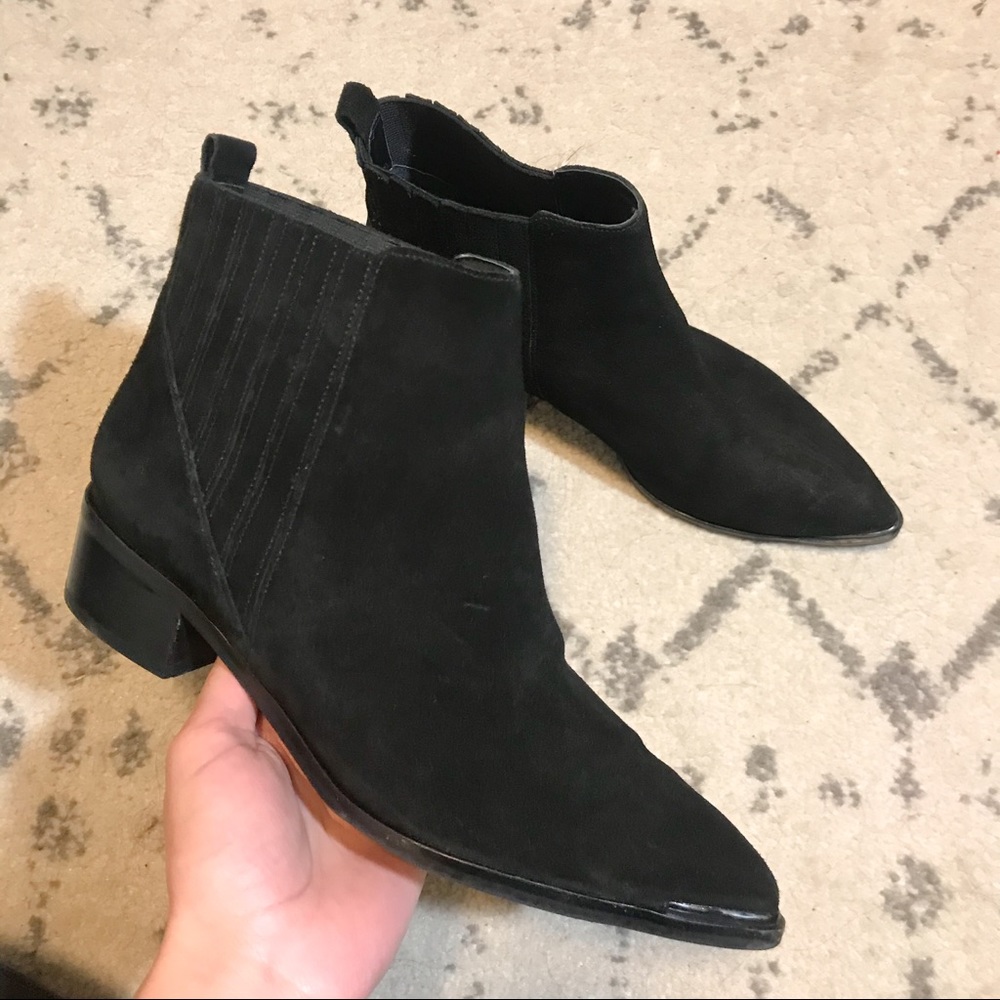 Marc Fisher LTD Yommie Chelsea Suede Bootie